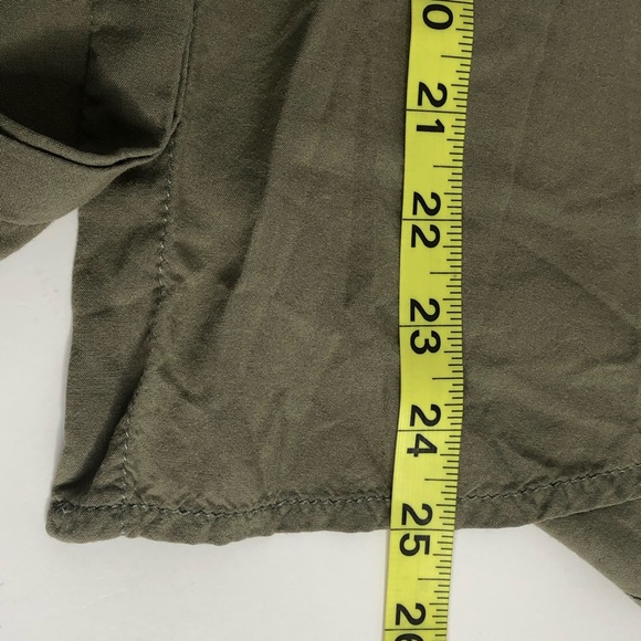 BeachLunchLounge Light Green Button Down Shirt XS - Picture 8 of 8